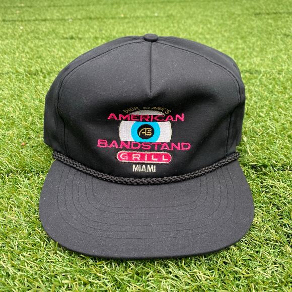 American Bandstand Grill Miami 1990's Vintage Snapback Hat - Picture 1 of 4
